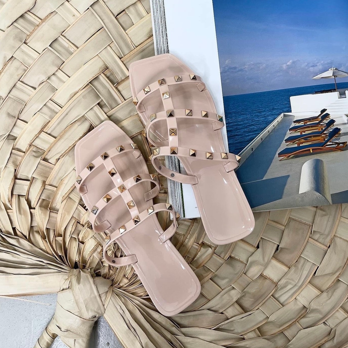 Alexia Sandals - Beige - Trice Boutique