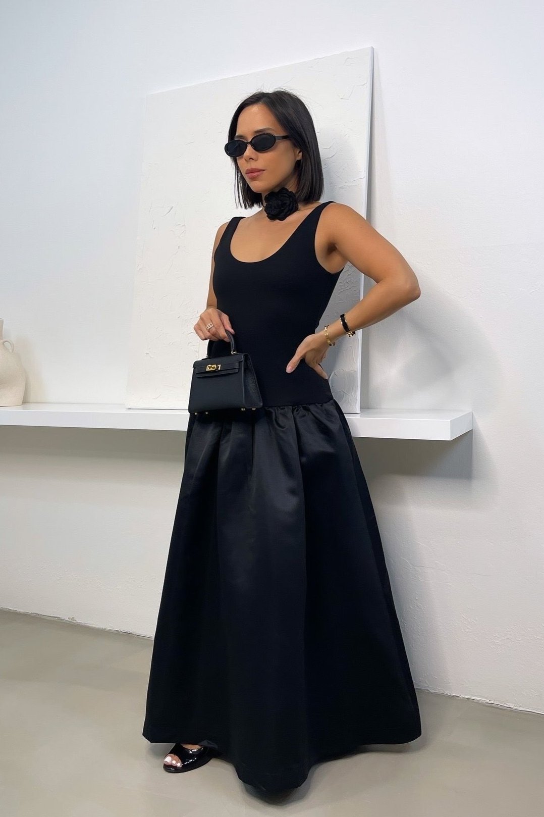 Monaco Dress - Black - Trice Boutique