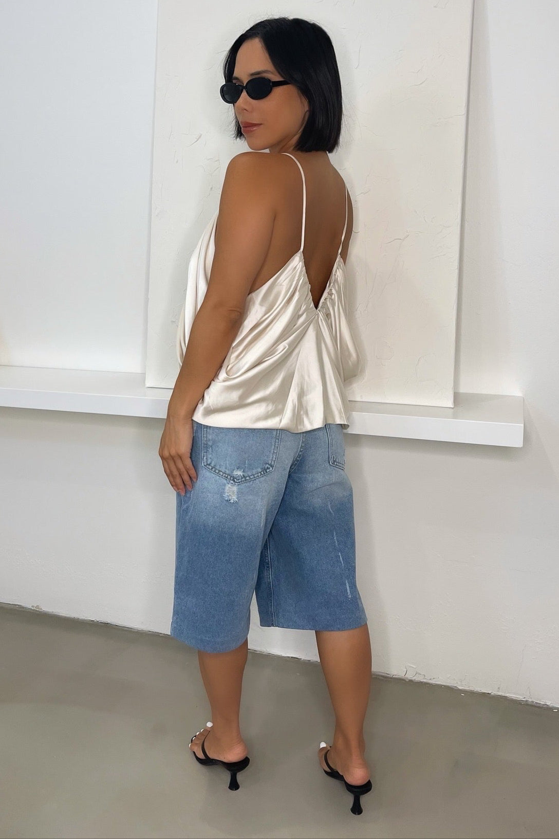 Sia Jorts - Denim