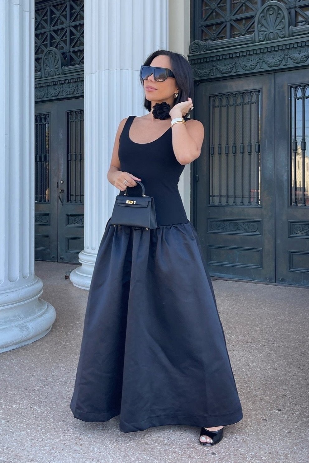 Monaco Dress - Black - Trice Boutique