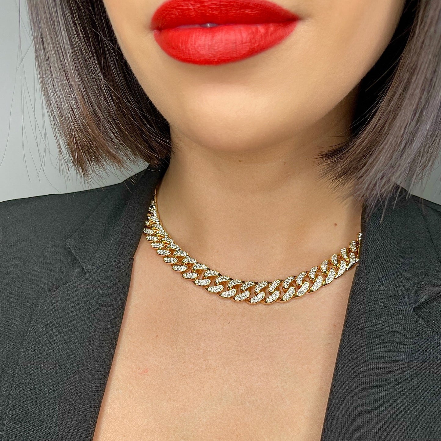 Iced Cuban Link Necklace - Trice Boutique