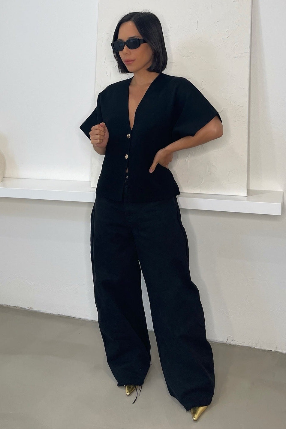 Isabella Blouse - Black