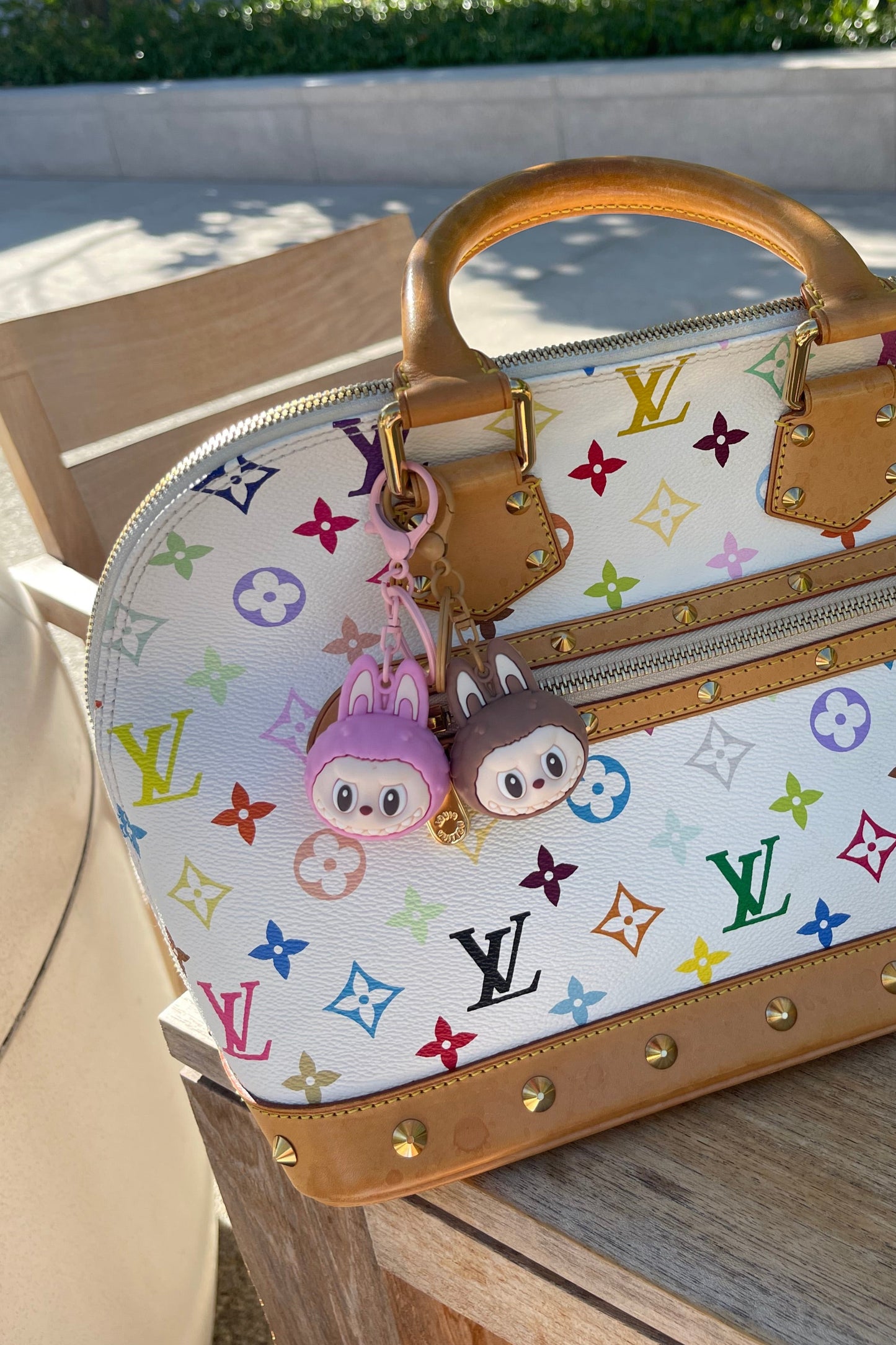 Bubu Solid Bag Charm - Multi