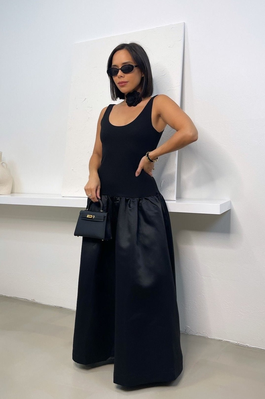 Monaco Dress - Black - Trice Boutique
