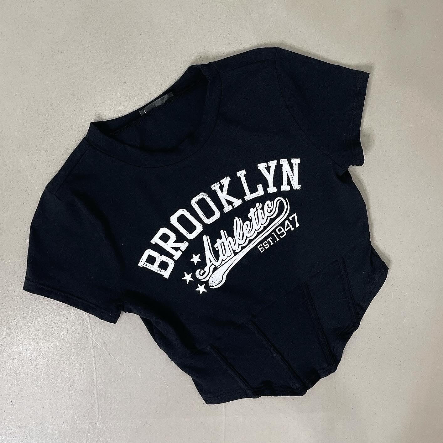 Brooklyn Athletics Tee - Black - Trice Boutique