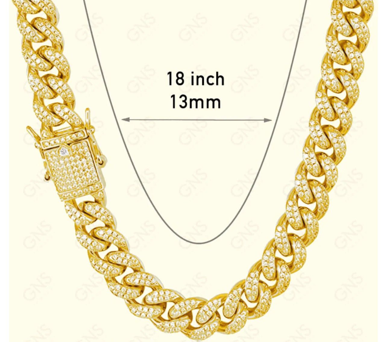 Iced Cuban Link Necklace - Trice Boutique