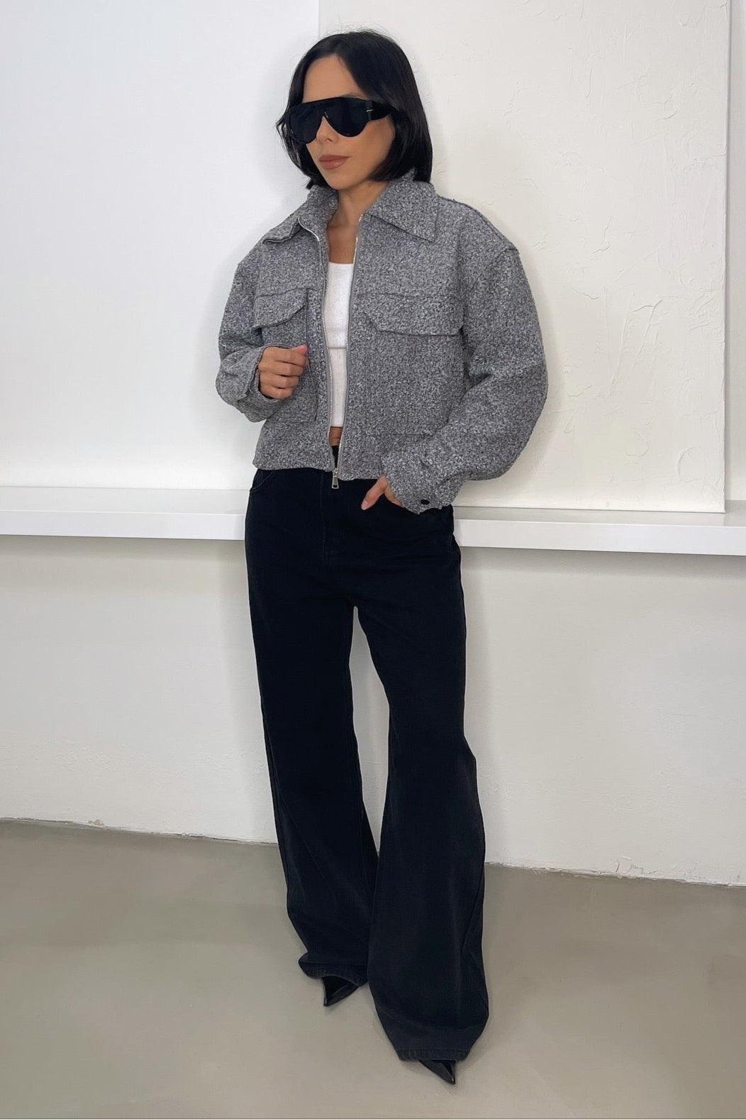 Simone Jacket - Gray