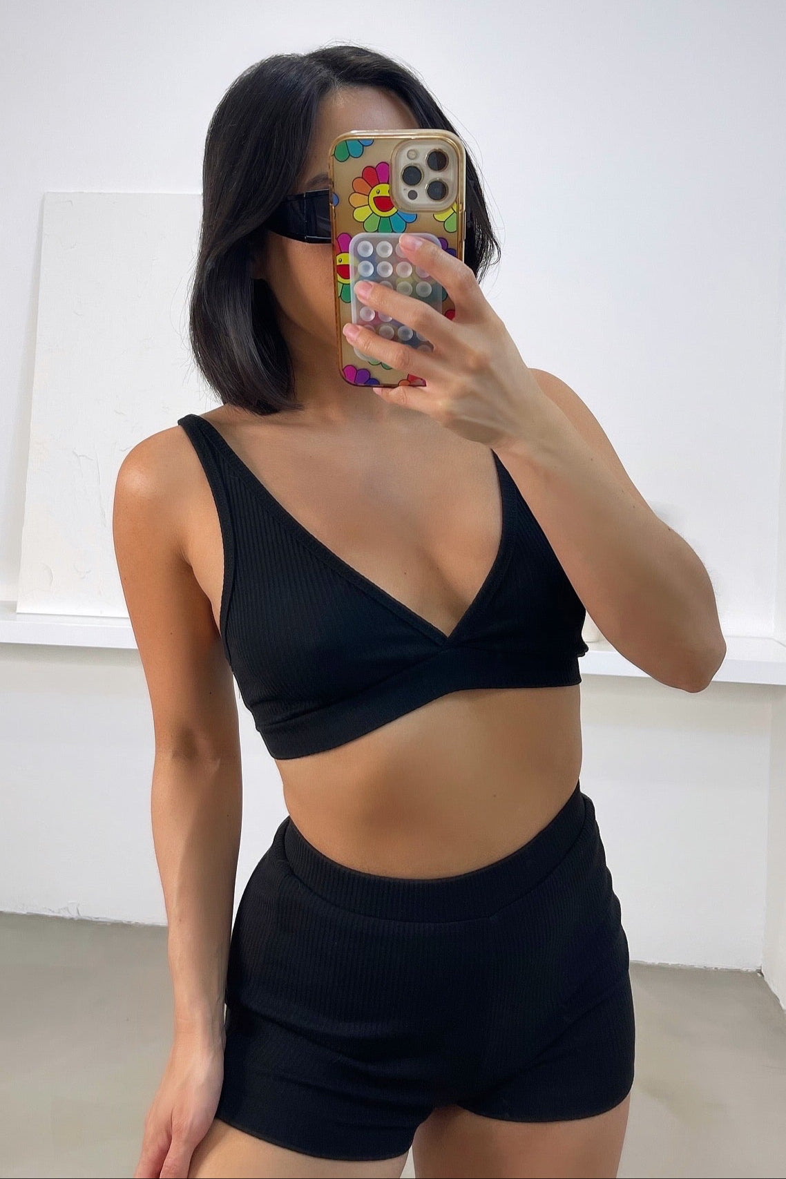 Lana Three-Piece Lounge Set - Black