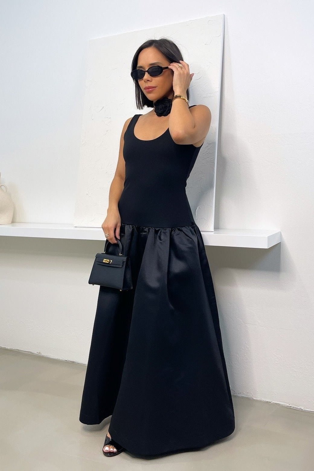 Monaco Dress - Black - Trice Boutique
