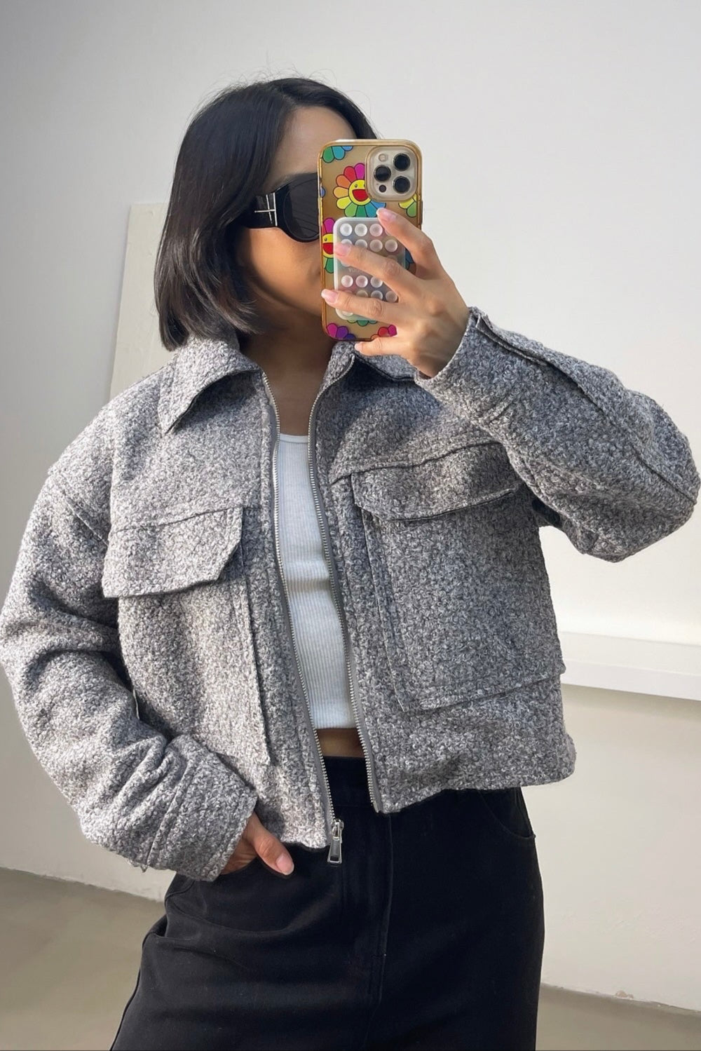 Simone Jacket - Gray