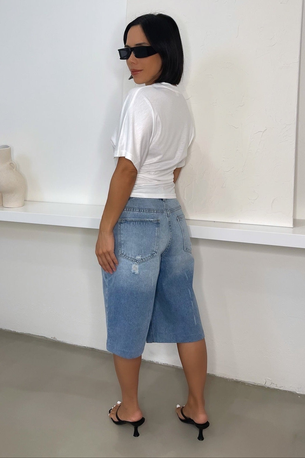 Sia Jorts - Denim