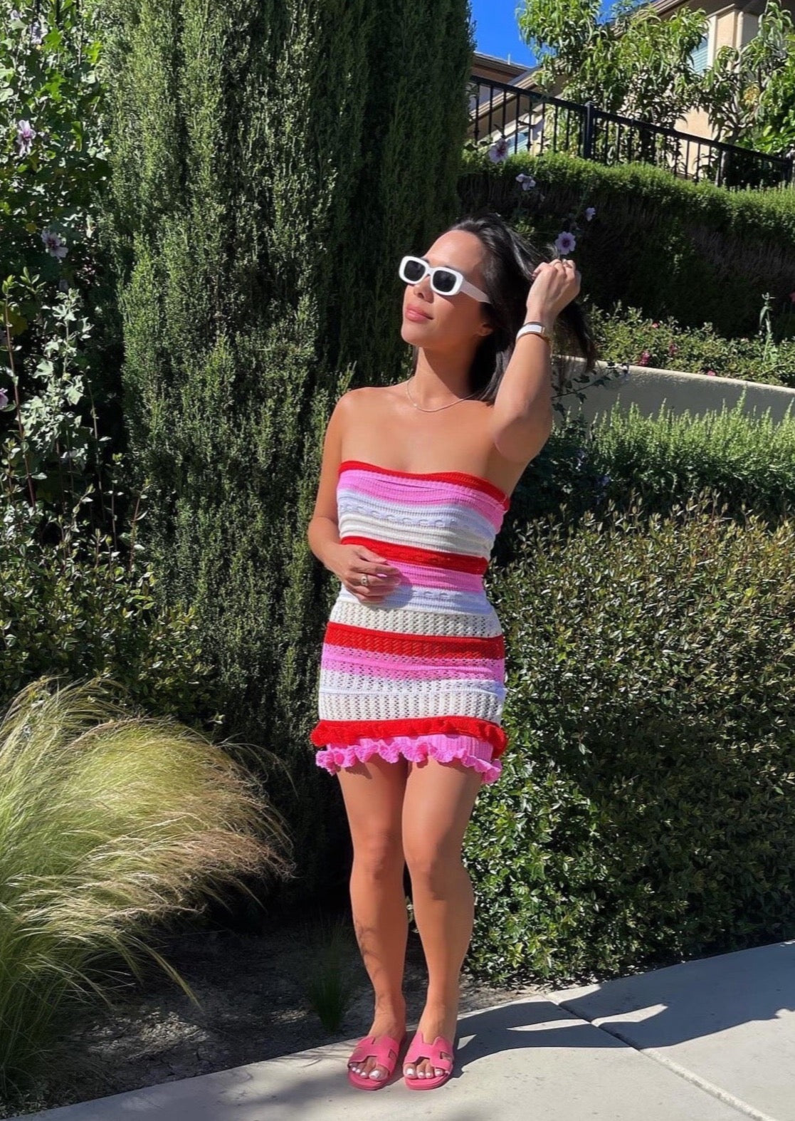 Cleo Crochet Dress
