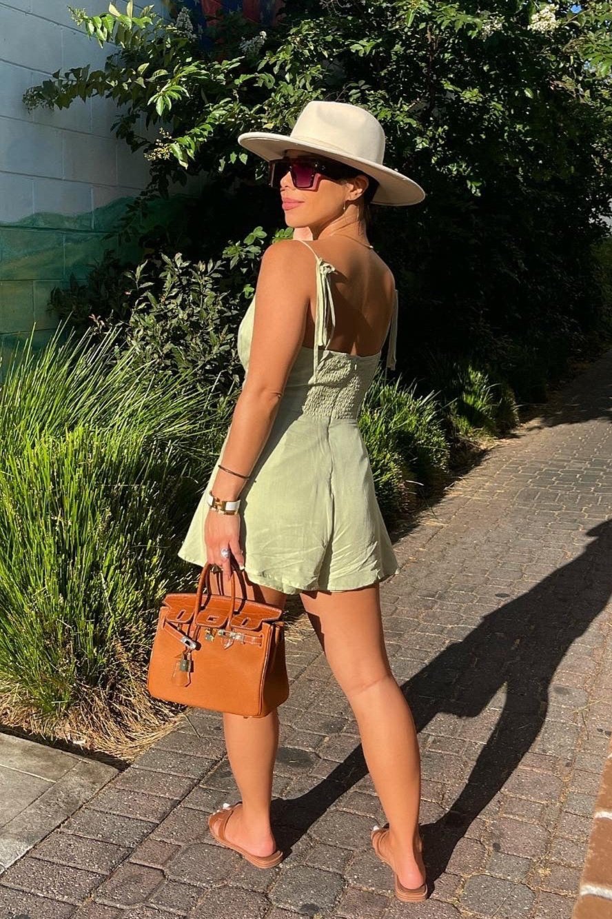 She Cute Romper - Green - Trice Boutique
