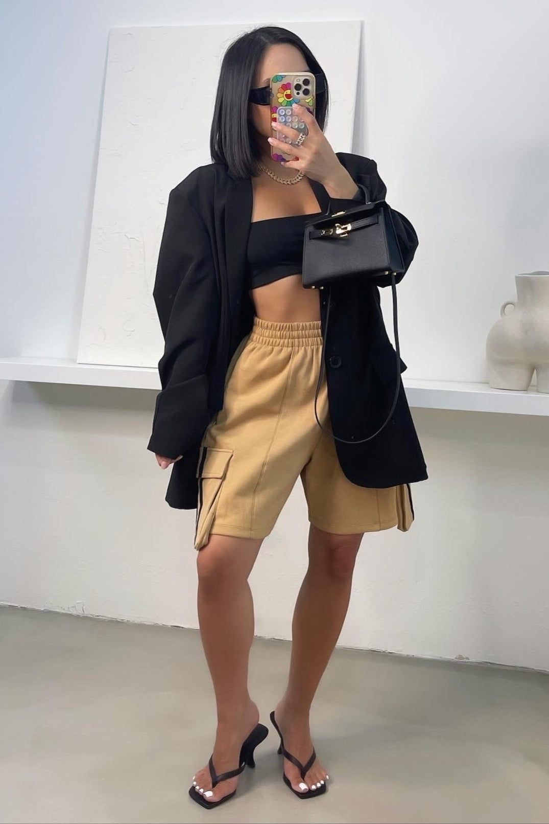 Ajay Cargo Shorts - Camel - Trice Boutique