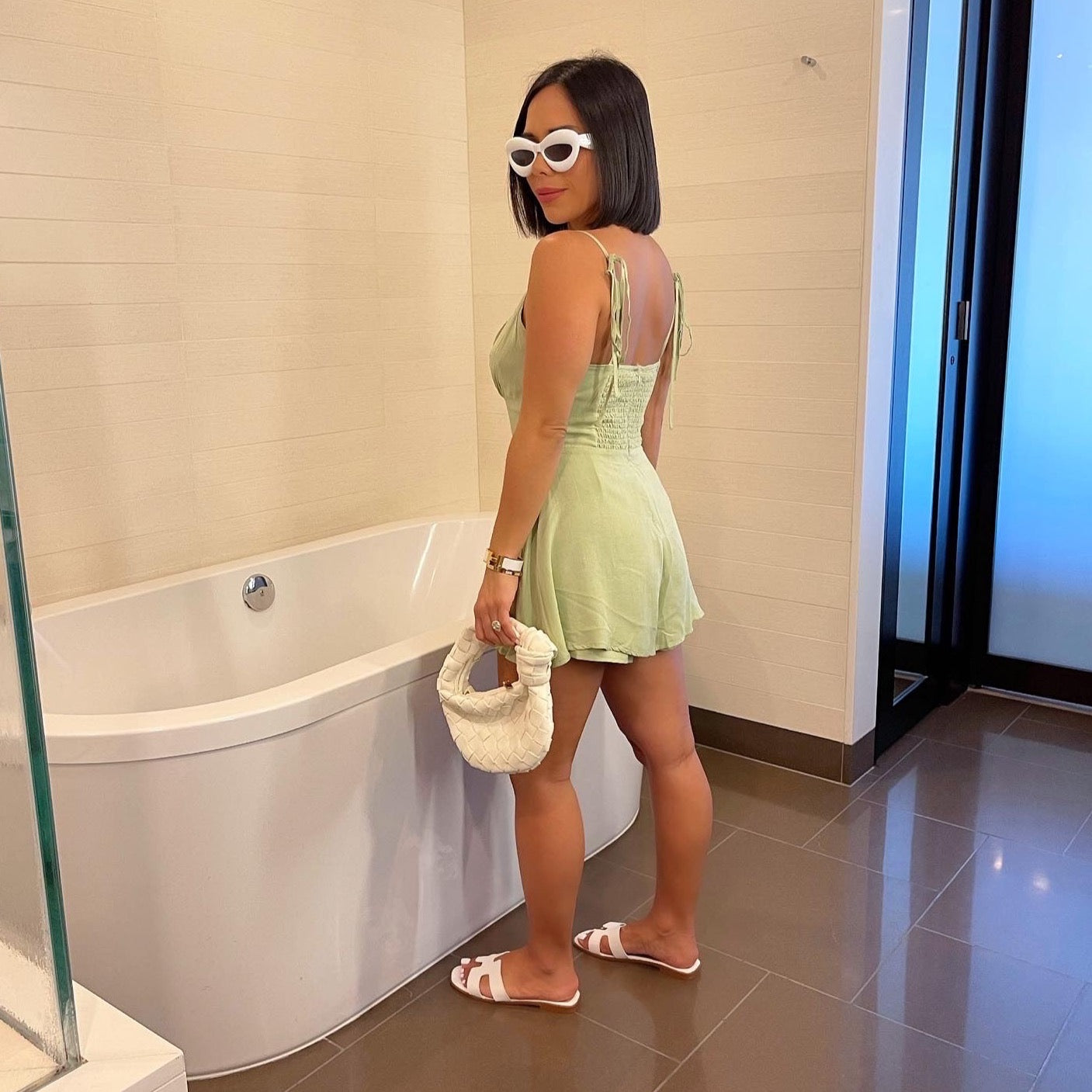 She Cute Romper - Green