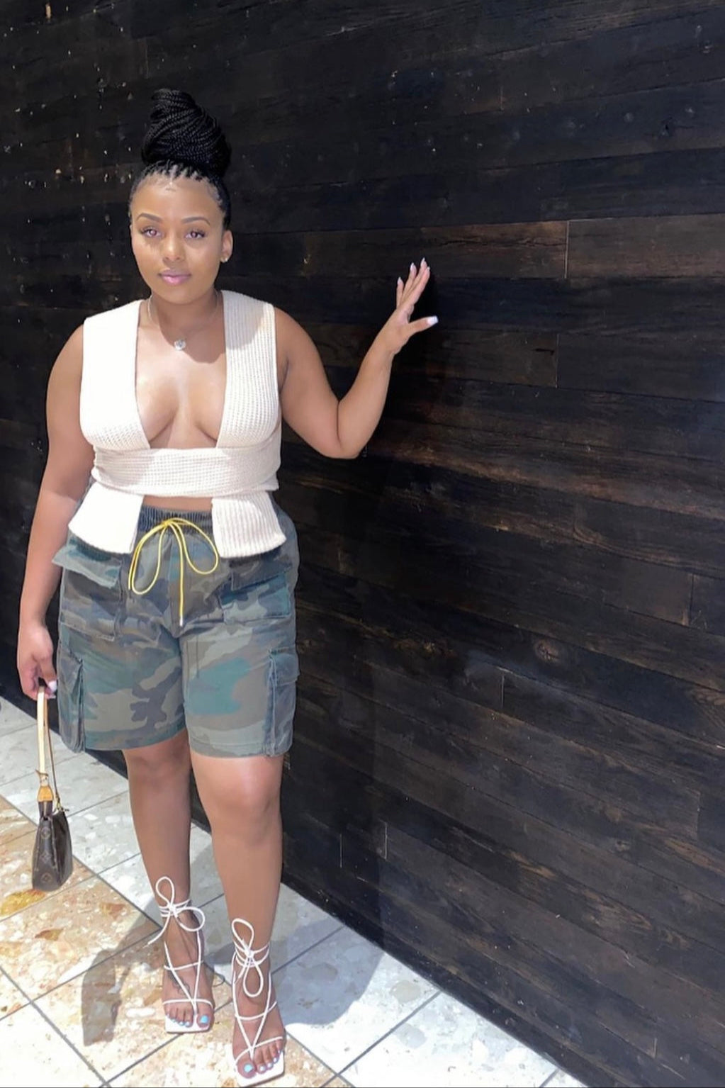 Camo Cargo Shorts - Trice Boutique