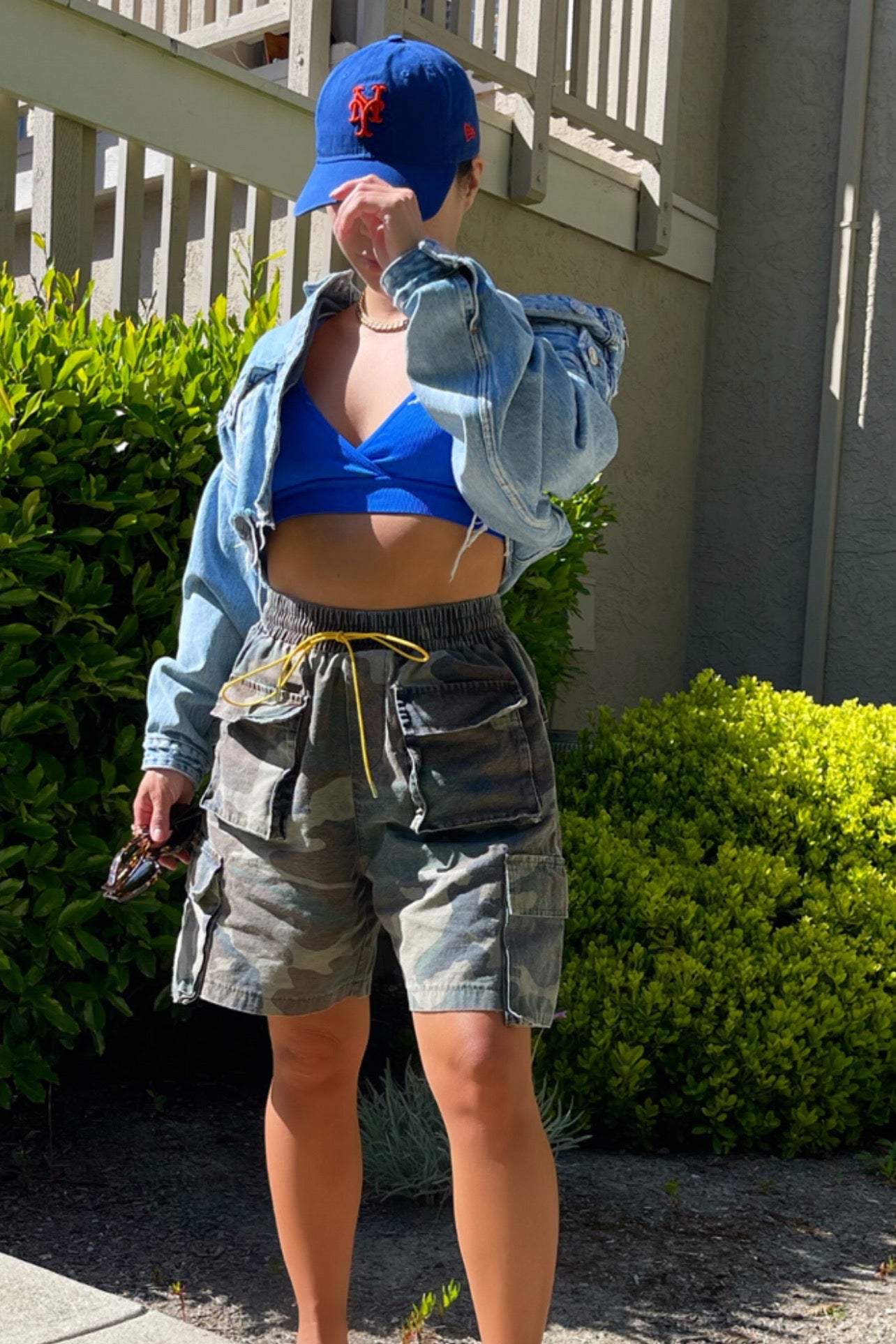 Camo Cargo Shorts - Trice Boutique