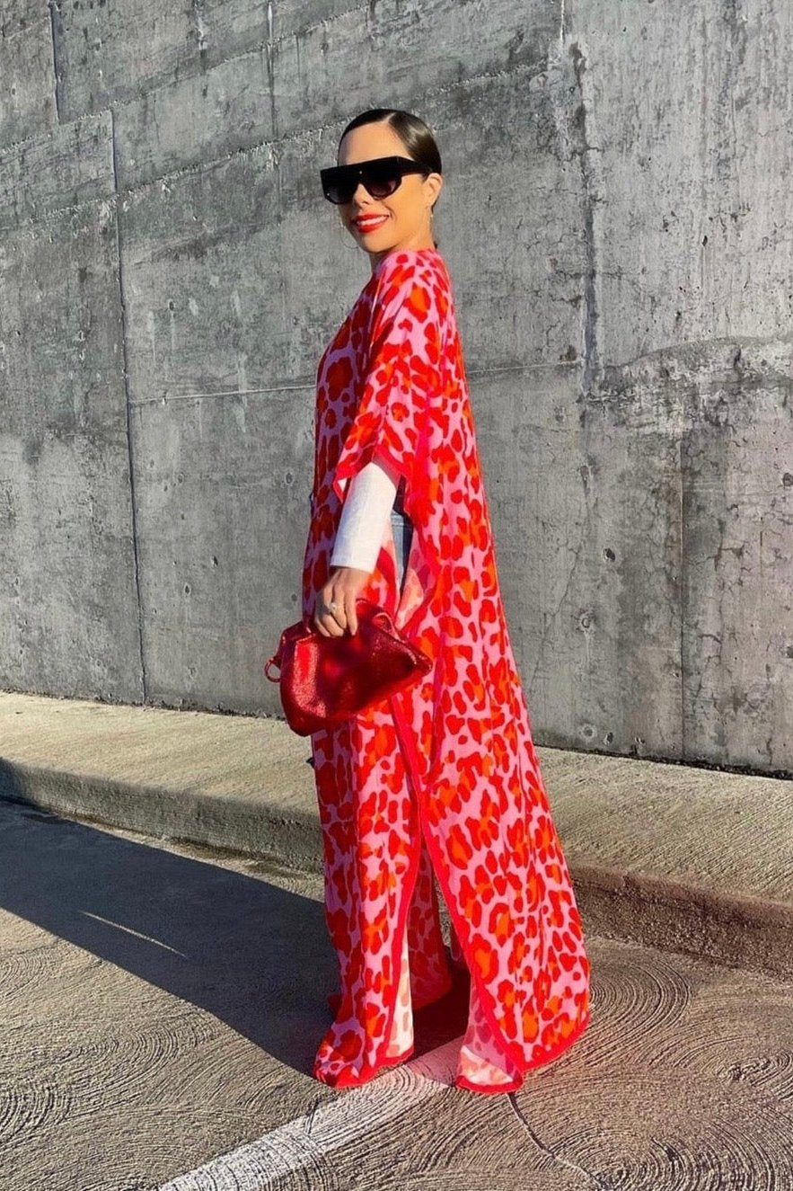 Leopard Kimono - Trice Boutique