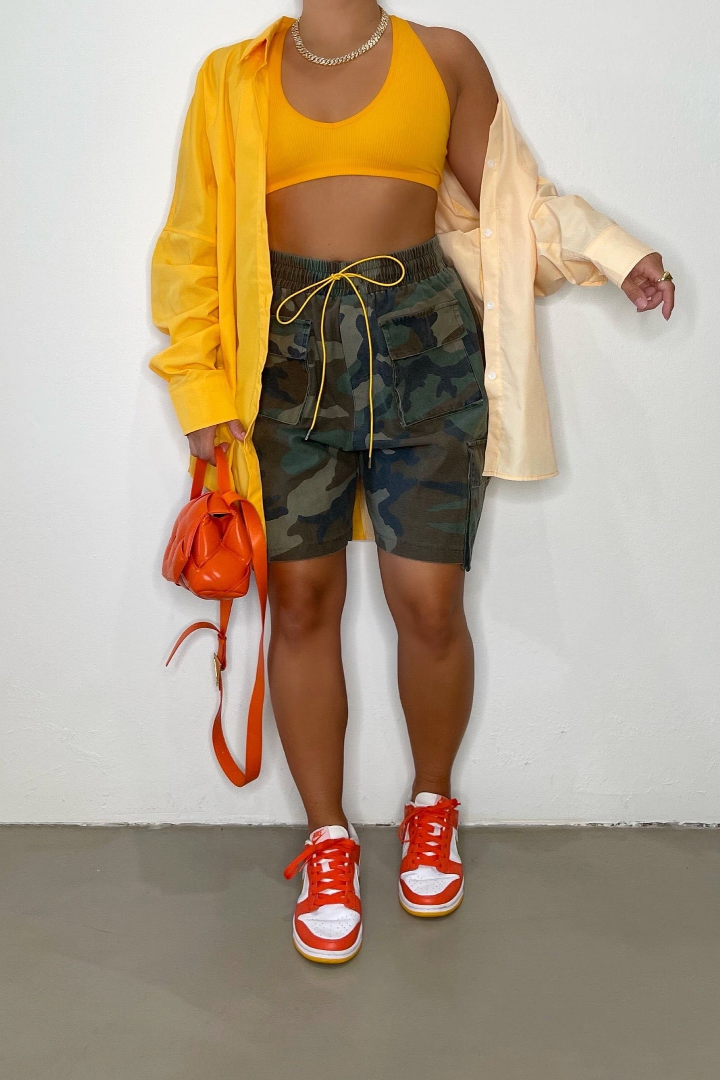 Camo Cargo Shorts - Trice Boutique