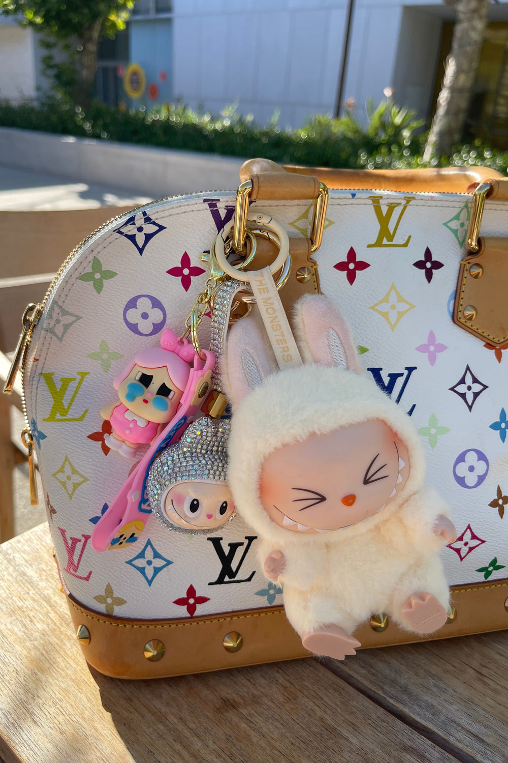 Cry Baybay Bag Charm - Multi