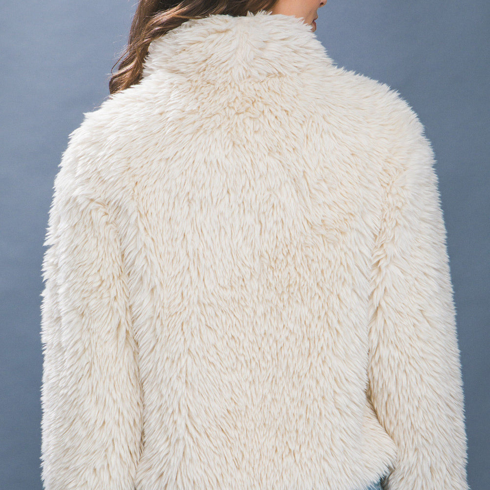 
                      
                        Aspen Faux Fur Jacket - Ivory
                      
                    