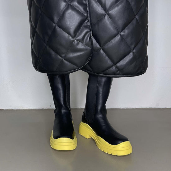 Pre-Fall 2020 BV Tire Chelsea Boots, Authentic & Vintage