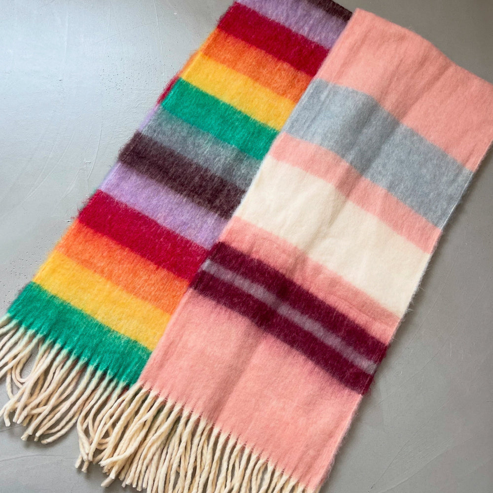 
                      
                        Scarf with Fringe - Pink
                      
                    