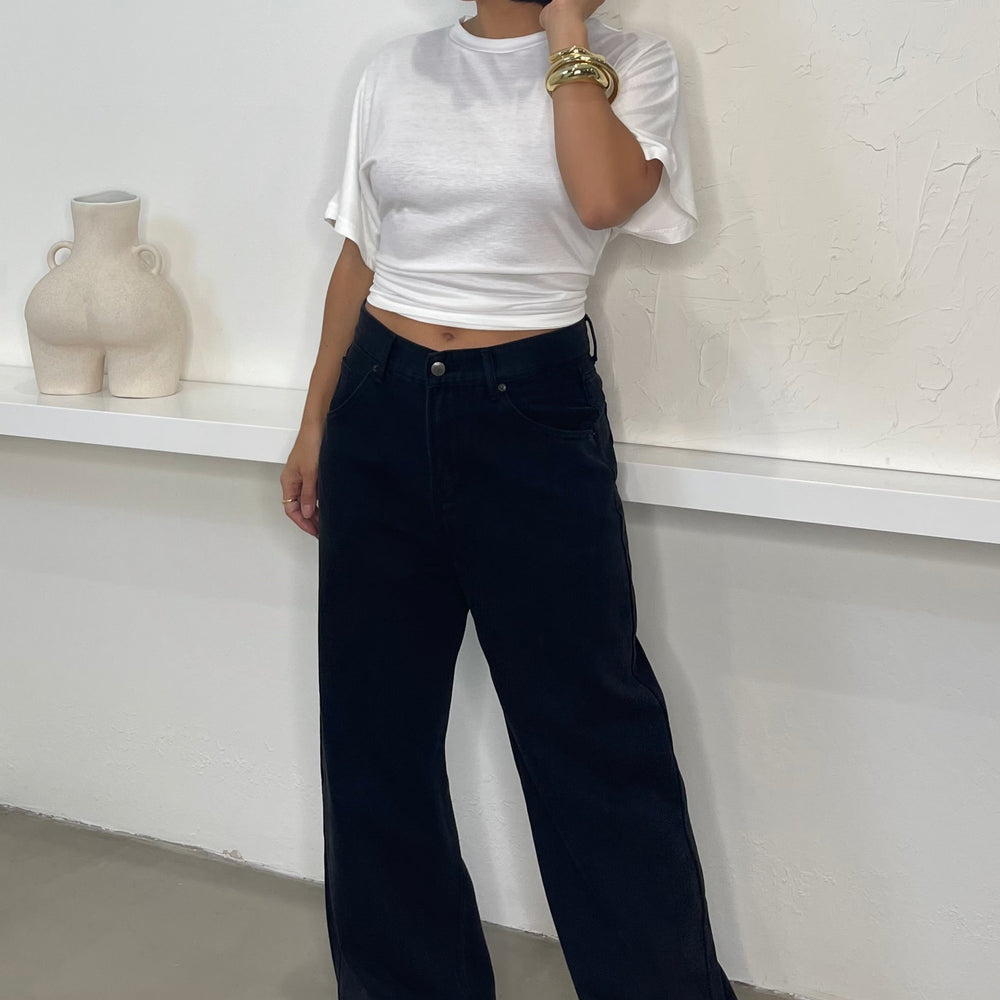 Addison High Waisted Jeans - Black
