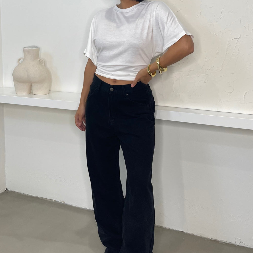 
                      
                        Addison High Waisted Jeans - Black
                      
                    
