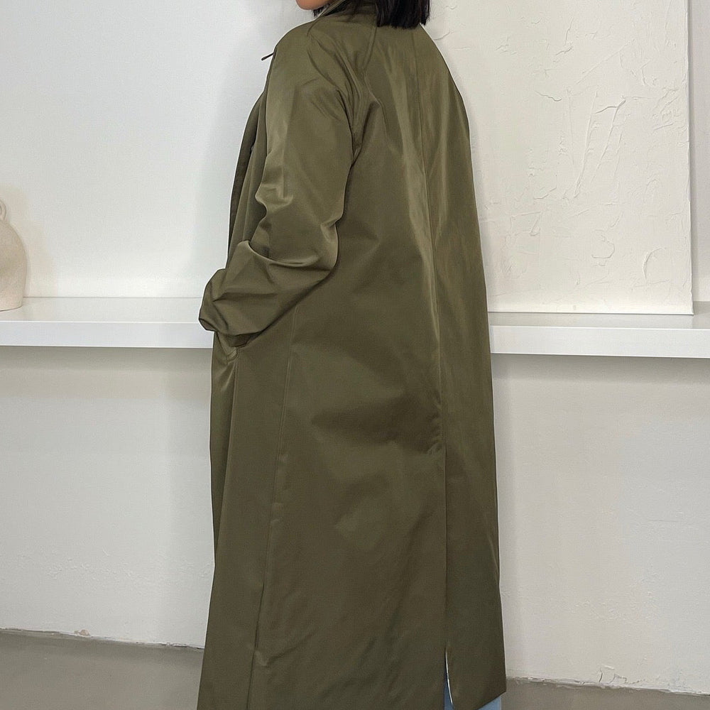 
                      
                        Mindy Trench Coat - Olive
                      
                    