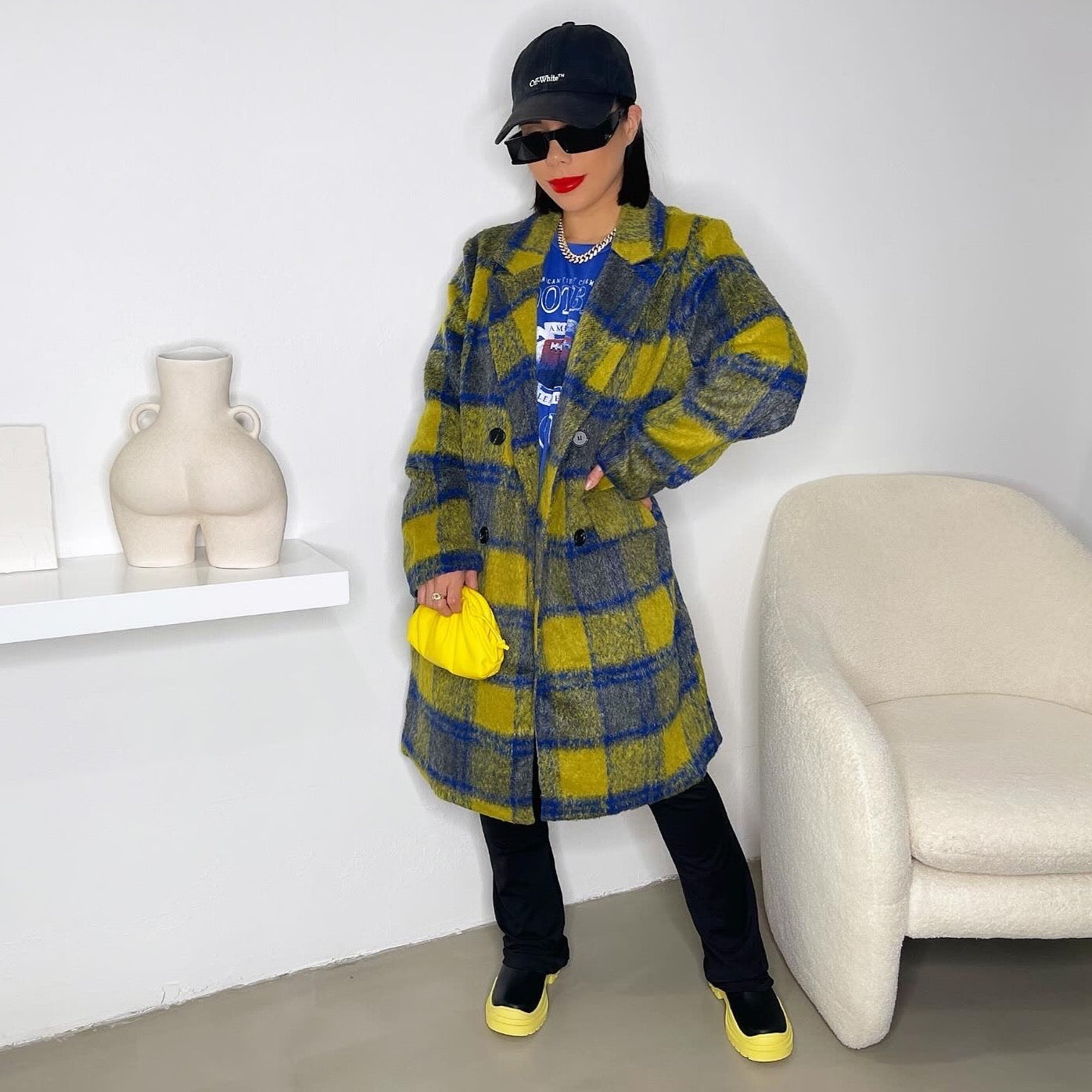 Plaid Coat