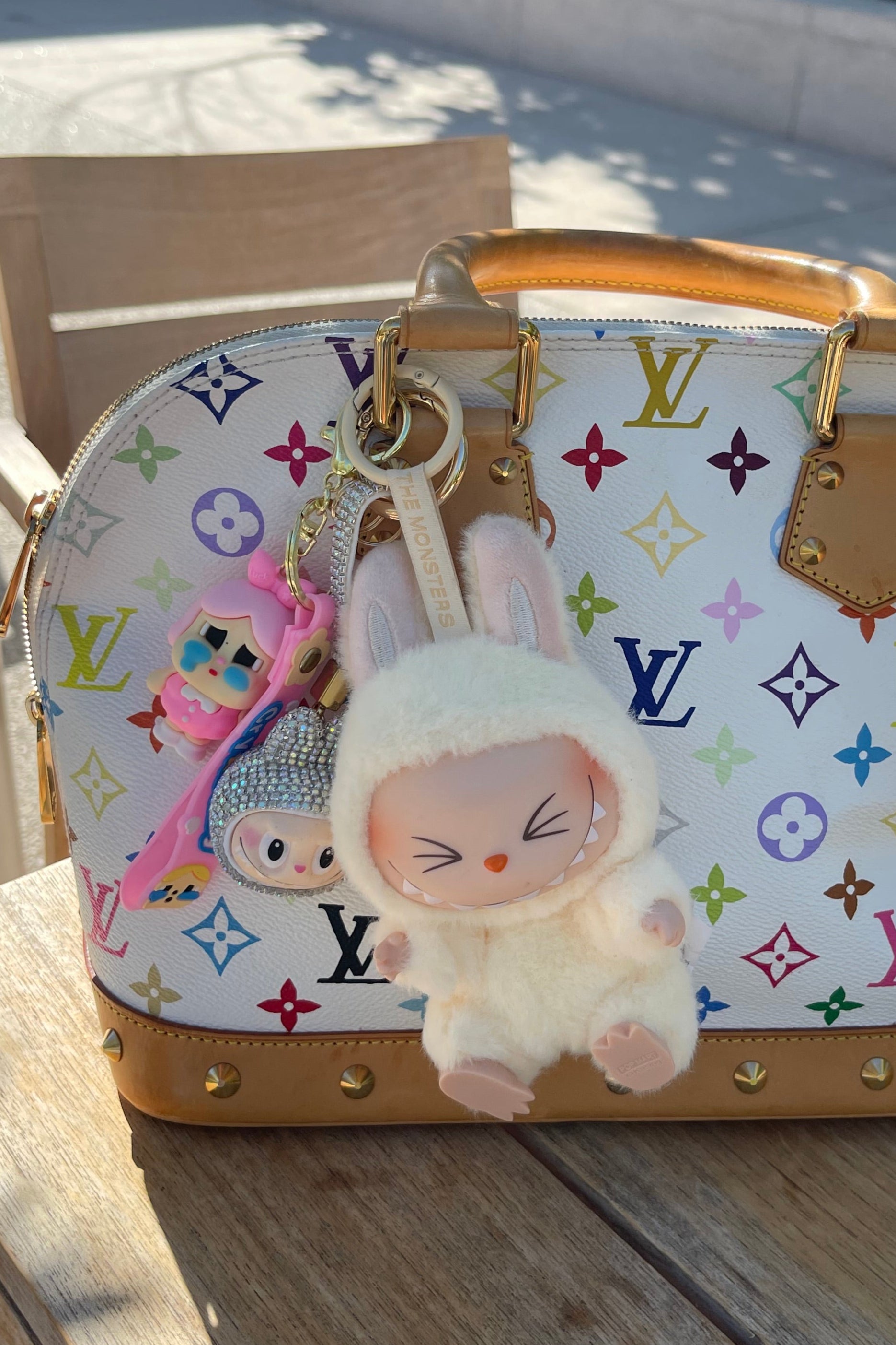 Cry Baybay Bag Charm - Multi – Trice Boutique