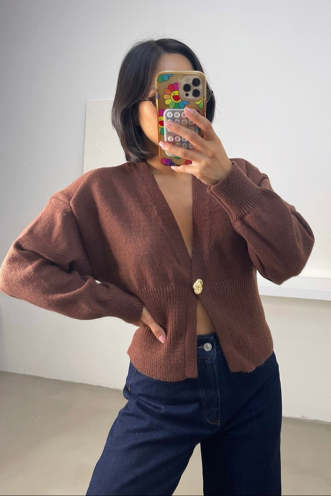 Zoe Sweater - Brown