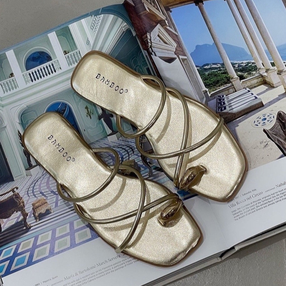 
                      
                        Celine Sandals - Gold
                      
                    