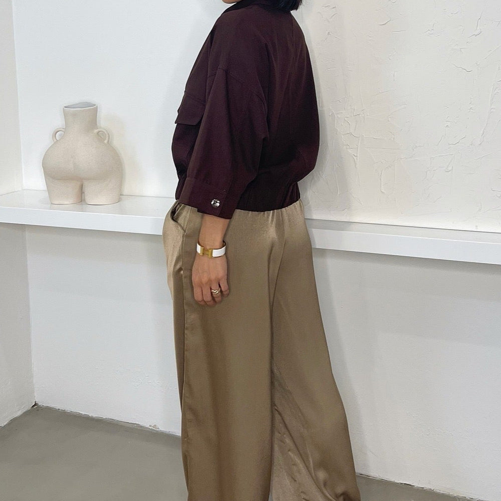 
                      
                        Tessa Over Shirt - Brown
                      
                    