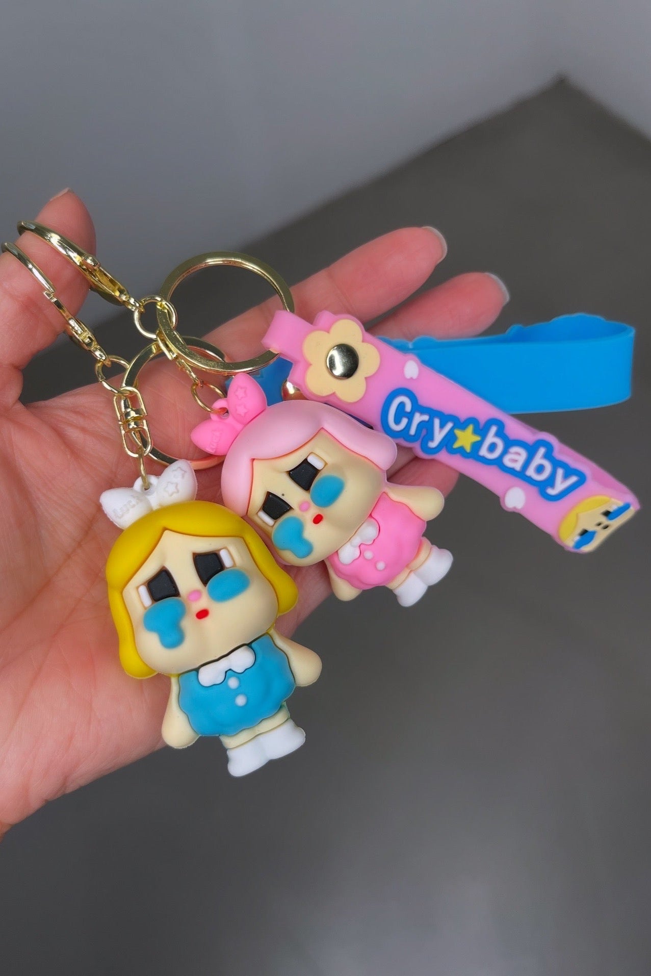 Cry Baybay Bag Charm - Multi – Trice Boutique