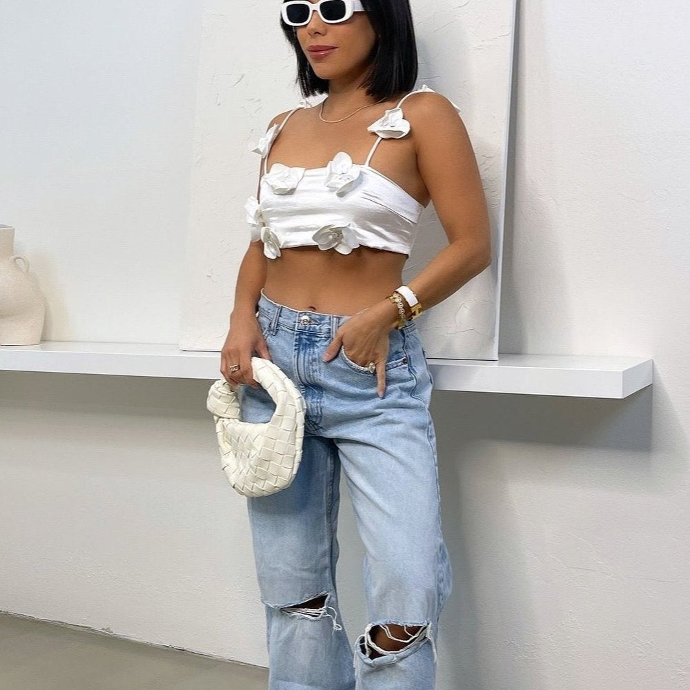 
                      
                        Ashlynn Crop Top - White - Trice Boutique
                      
                    