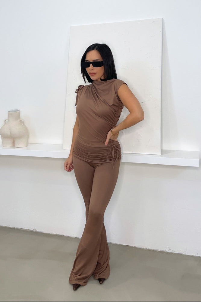 
                      
                        Minka Mock Neck Set - Mocha
                      
                    