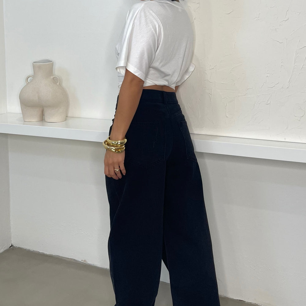 
                      
                        Addison High Waisted Jeans - Black
                      
                    