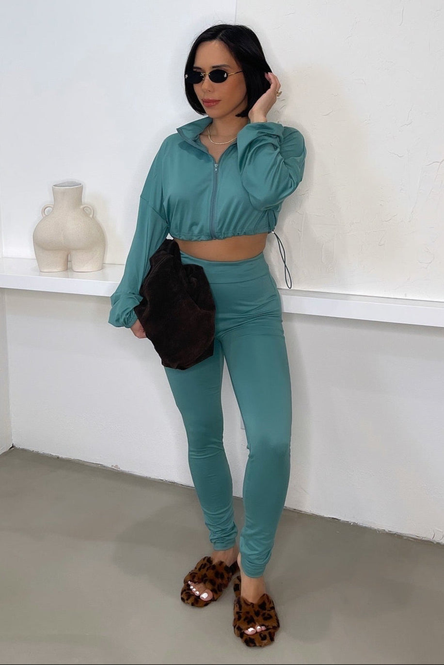 Lana Two Piece Set - Teal