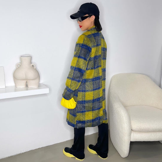 Plaid Coat