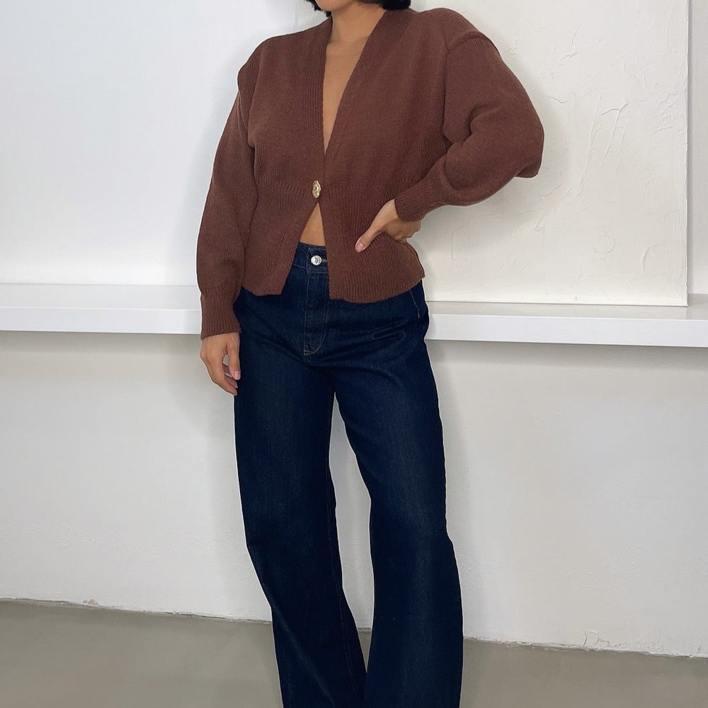 Zoe Sweater - Brown