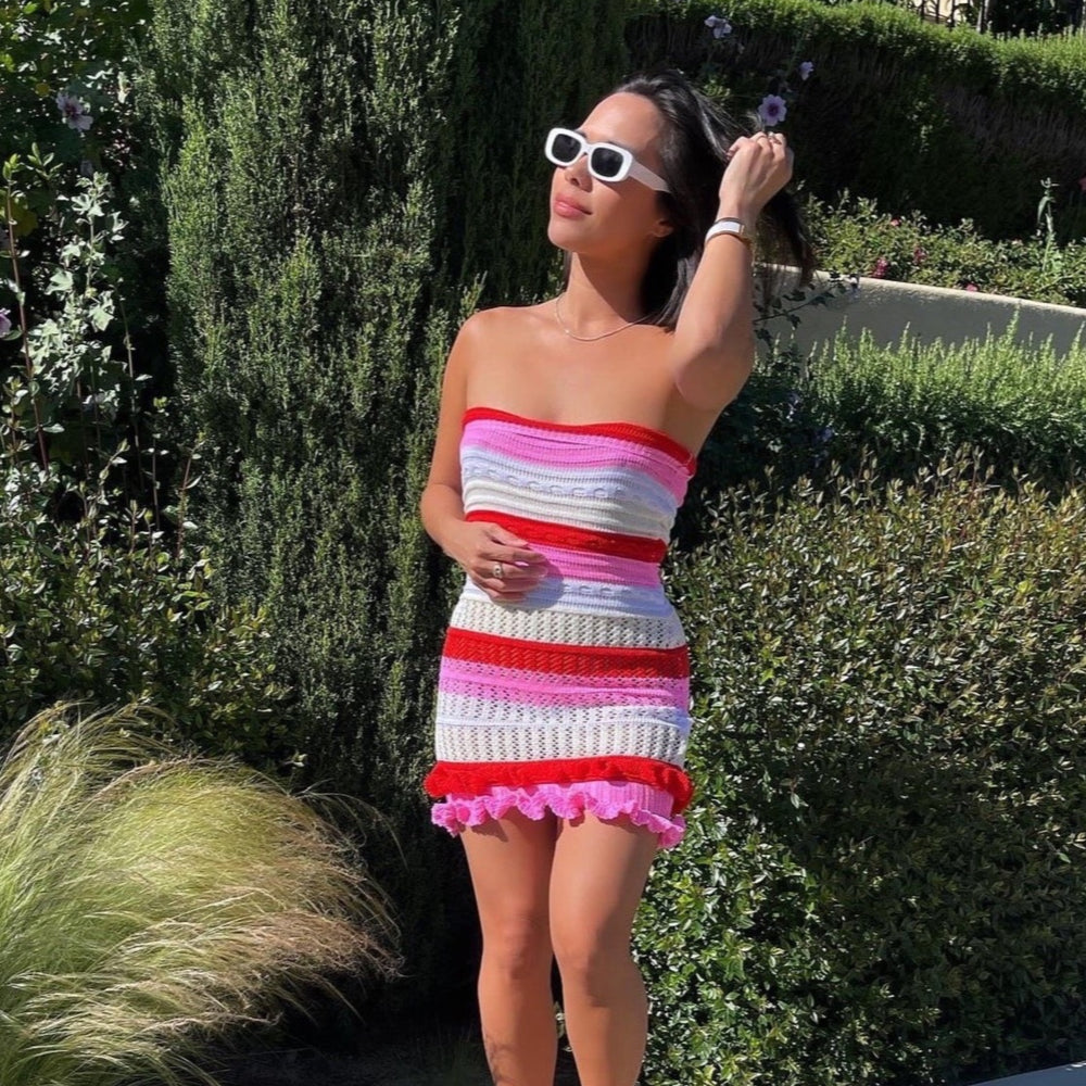 
                      
                        Cleo Crochet Dress
                      
                    