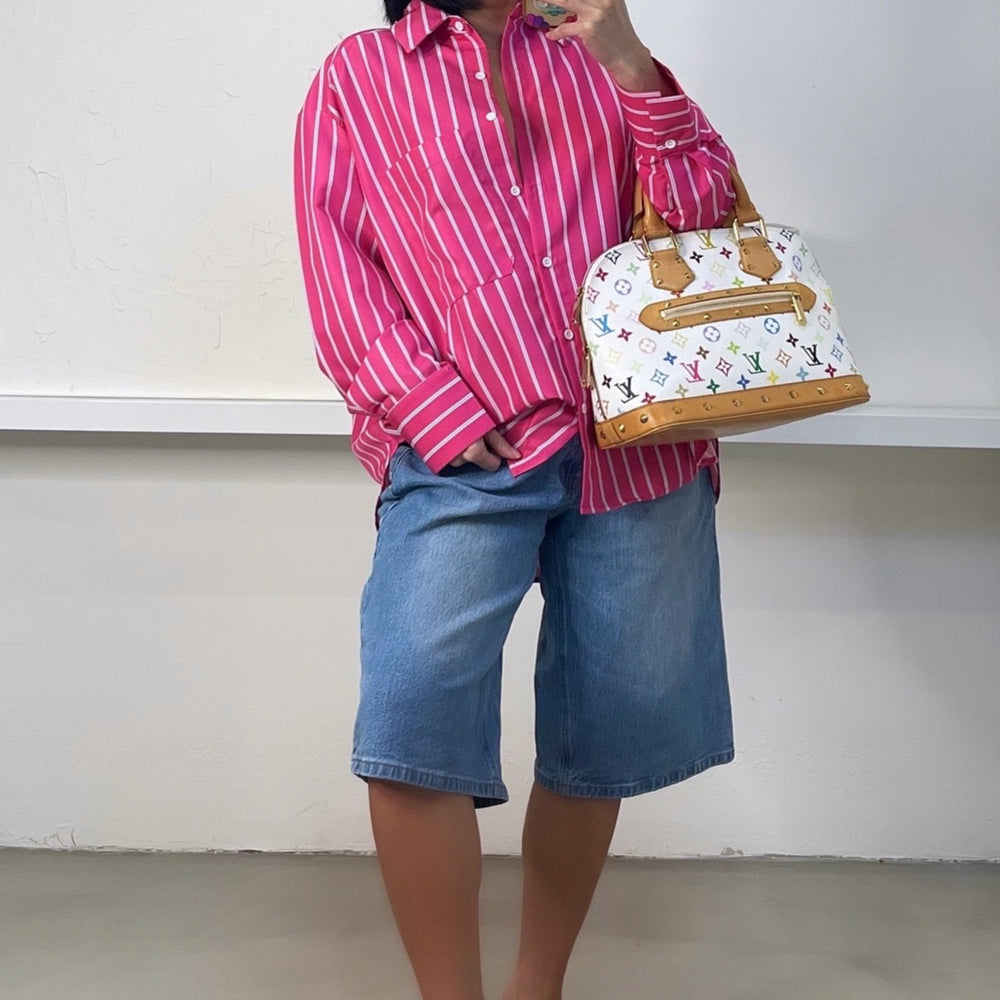 Ford Oversized Shirt - Pink