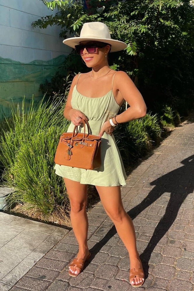 
                      
                        She Cute Romper - Green
                      
                    