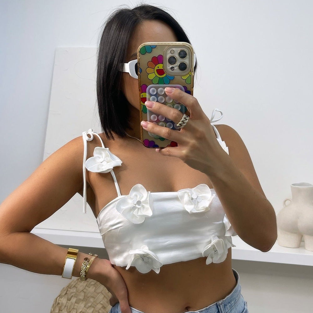 
                      
                        Ashlynn Crop Top - White - Trice Boutique
                      
                    