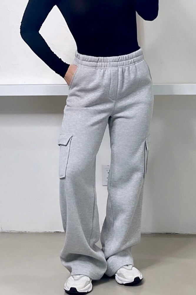 
                      
                        Camryn Cargo Sweatpants - Grey
                      
                    