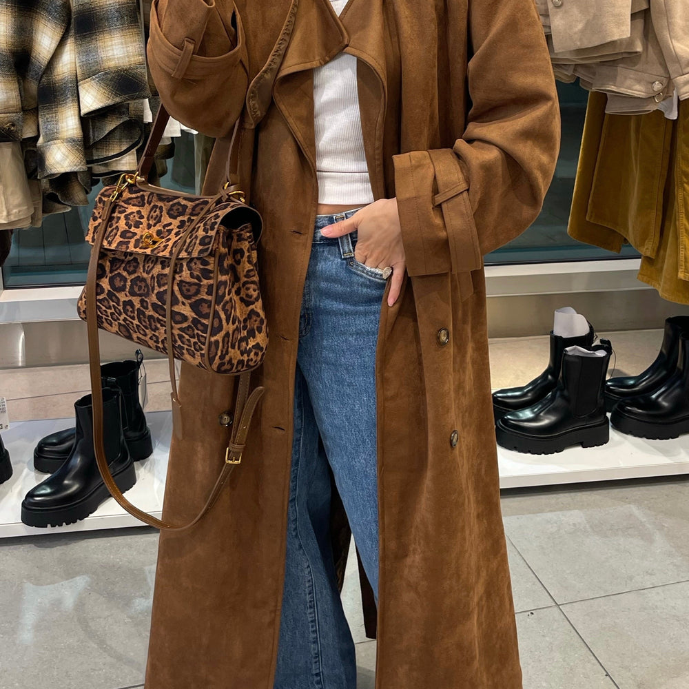 
                      
                        Sienna Trench Coat - Brown
                      
                    