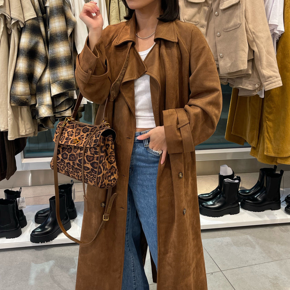 Sienna Trench Coat - Brown