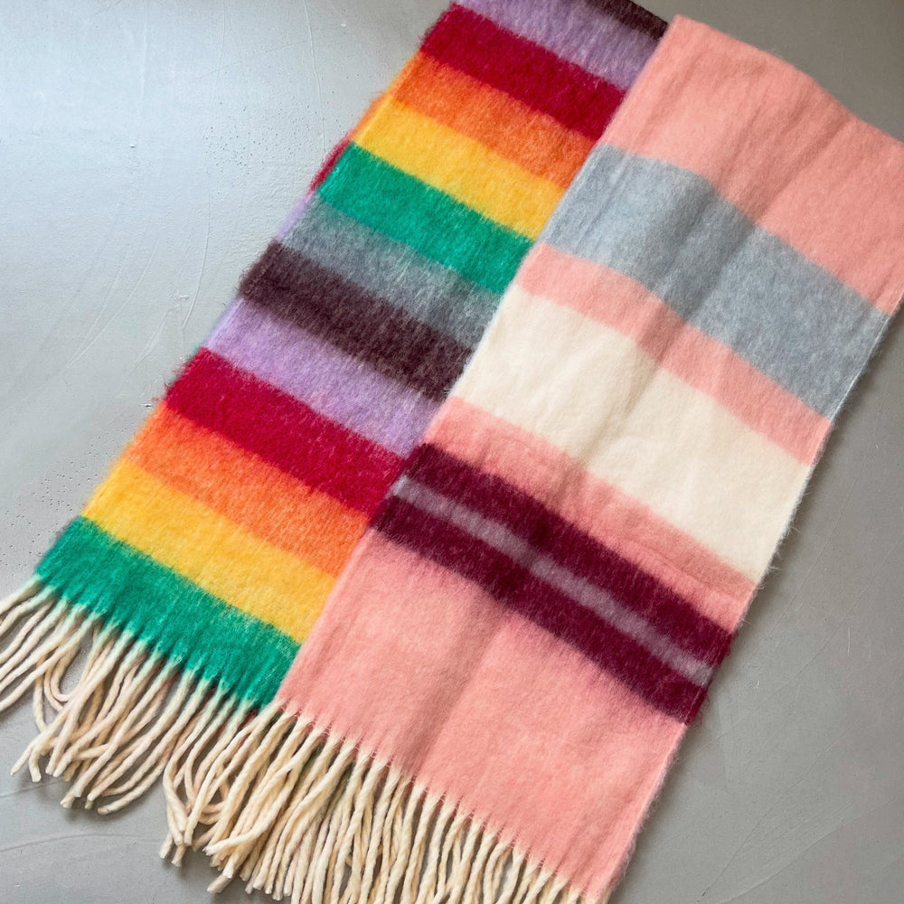 
                      
                        Scarf with Fringe - Multi
                      
                    